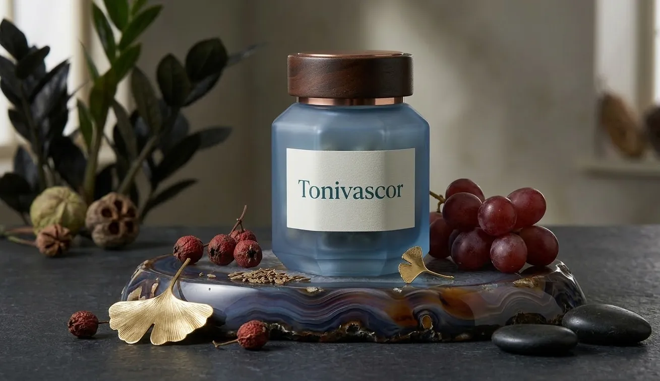 Tonivascor dietary supplement bottle
